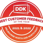 DDK Melbourne North and North East - Best customer feedback 2019 & 2020