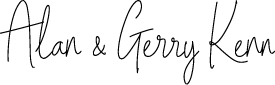 Alan & Gerry Kenn signature